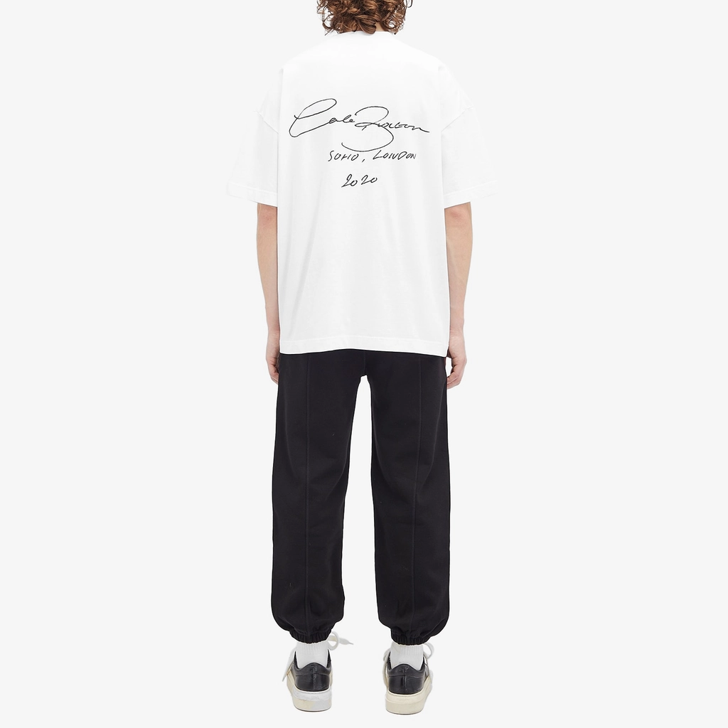 Cole Buxton Men's Signature T-Shirt White
